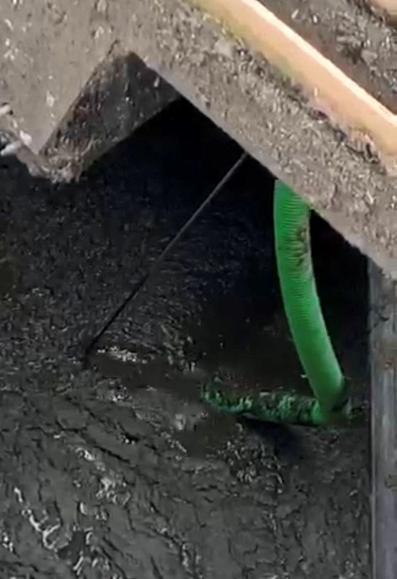 The capture & transfer of aqueous waste